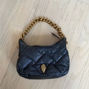 Kurt Geiger Quilted Handbag with Gold Chain